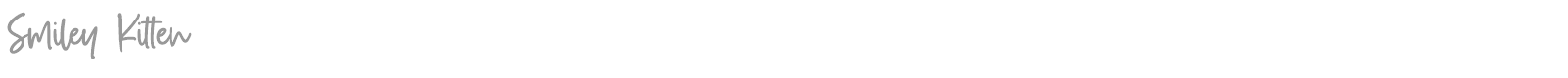 Smiley Kitten font preview